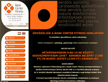 Tablet Screenshot of bcfitness.hu
